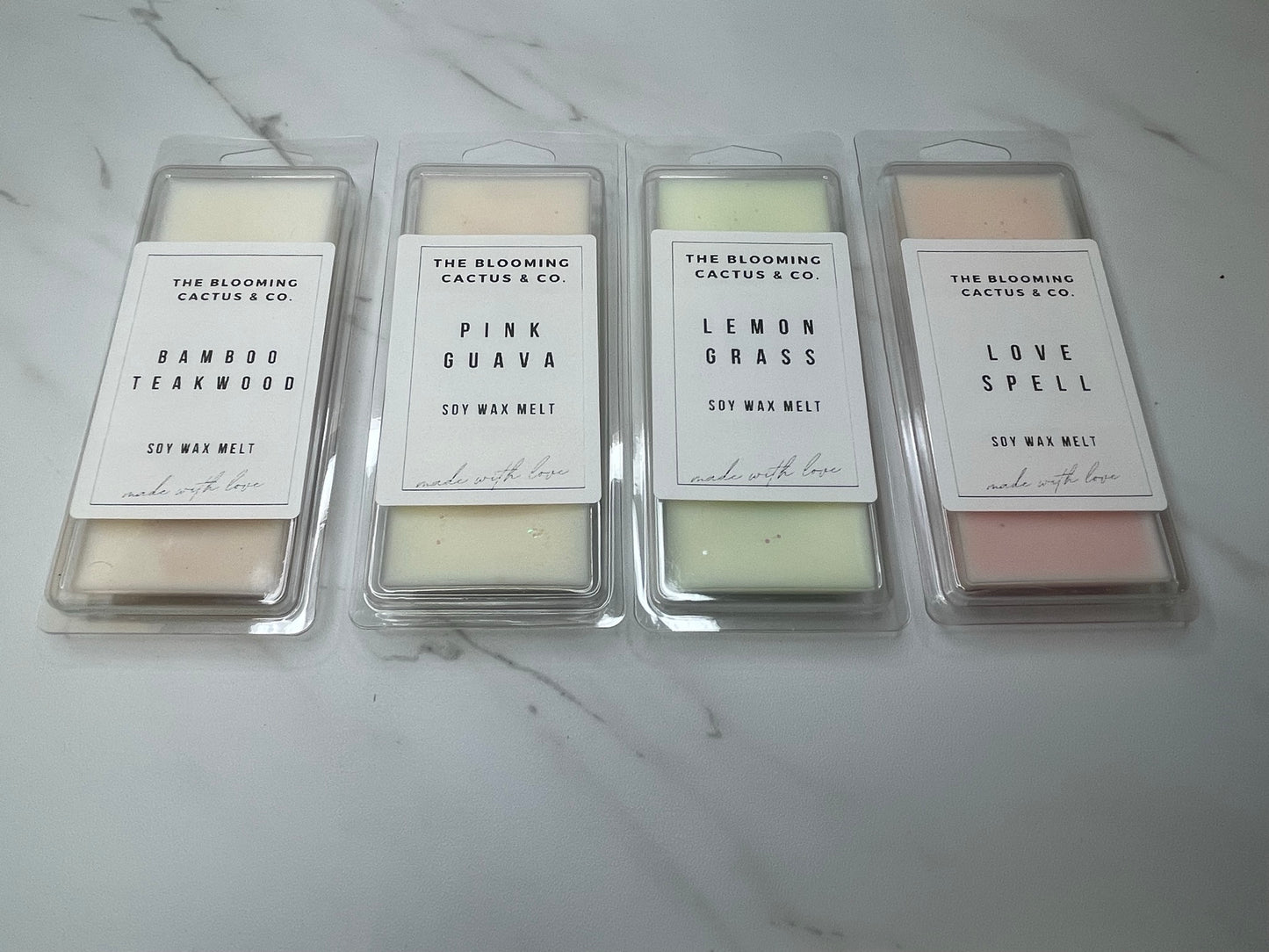 Highly Scented All Natural Soy Wax Melts.
