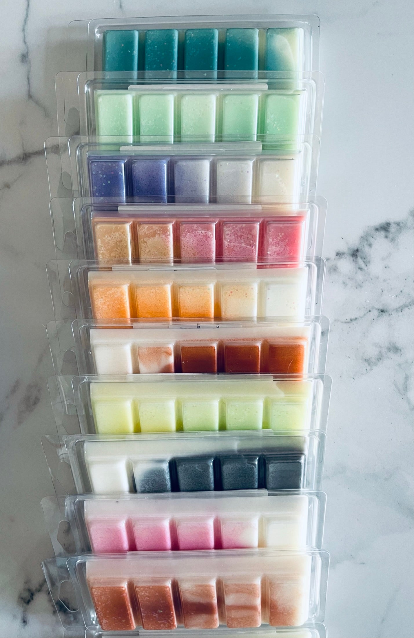 Highly Scented All Natural Soy Wax Melts.