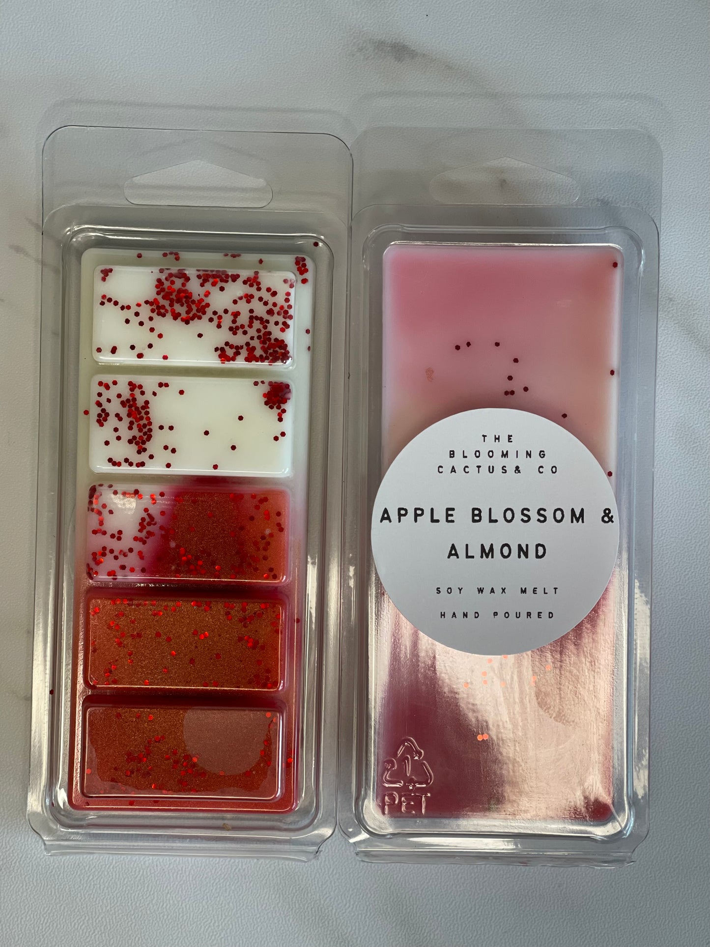 Highly Scented All Natural Soy Wax Melts.