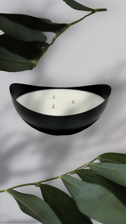 Luxury Coconut Candle in Metal base