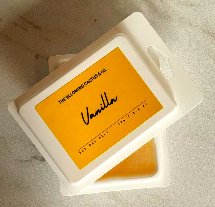 Highly Scented All Natural Soy Wax Melts-4 Different scents-6 Cube each - Strawberry Guava+Vanilla+White Sage & Lavender+Ocean Breeze.