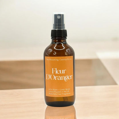 Room Spray - Air Freshener - Odor Eliminator - Car Air Freshener - Home Spray - Linen Spray - Fabric Refresher - Mist Hand Poured - Made in USA |Fleur D’Oranger