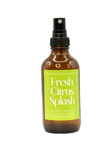 Room Spray - Air Freshener - Odor Eliminator - Car Air Freshener - Home Spray - Linen Spray - Fabric Refresher - Mist Hand Poured - Made in USA| Fresh Citrus Splash..