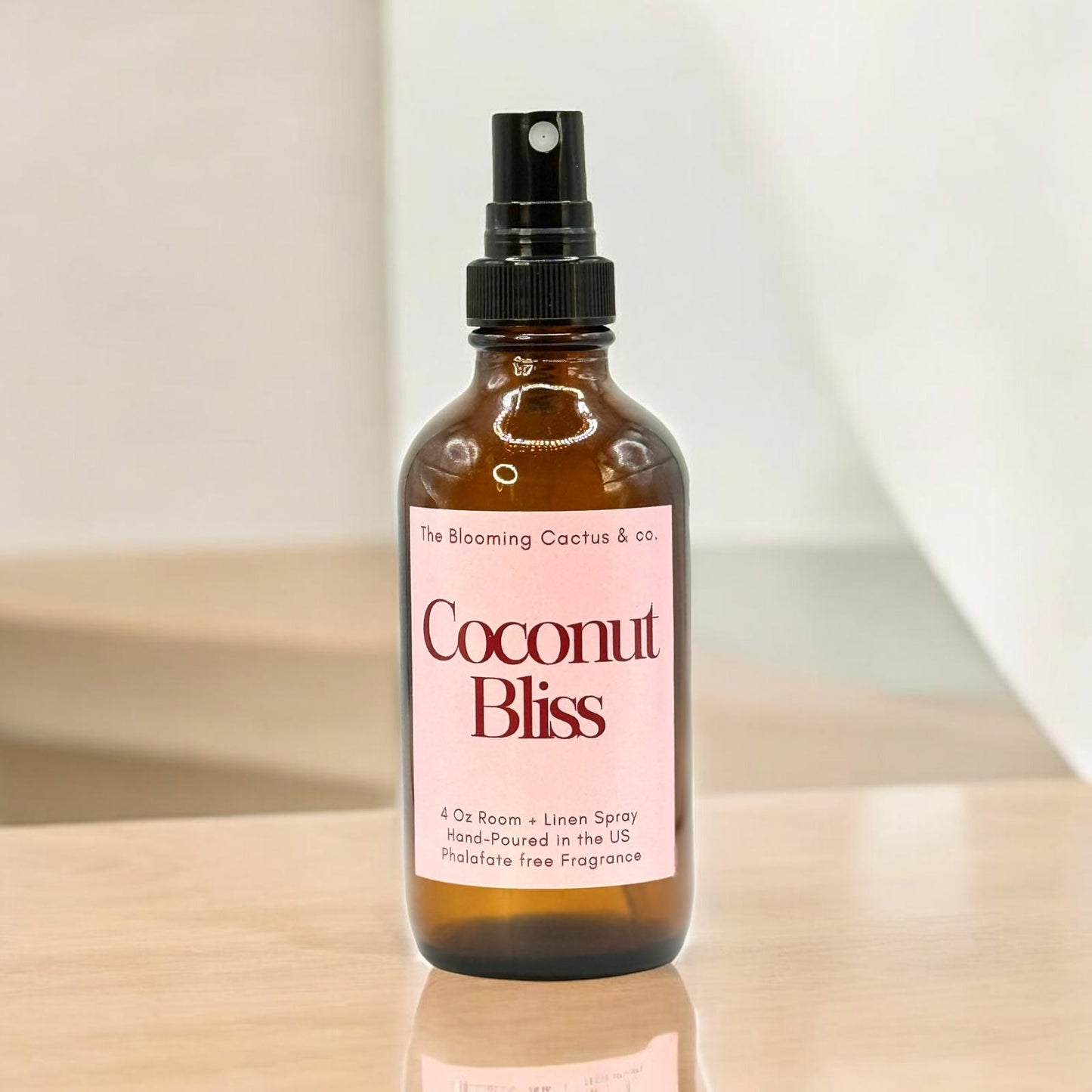 Room Spray - Air Freshener - Odor Eliminator - Car Air Freshener - Home Spray - Linen Spray - Fabric Refresher - Mist Hand Poured - Made in USA| Coconut Bliss.