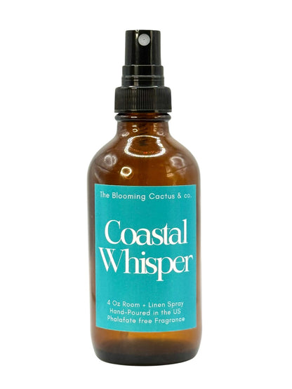 Room Spray - Air Freshener - Odor Eliminator - Car Air Freshener - Home Spray - Linen Spray - Fabric Refresher - Mist Hand Poured - Made in USA | Coastal Whisper..