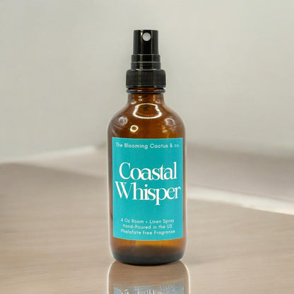 Room Spray - Air Freshener - Odor Eliminator - Car Air Freshener - Home Spray - Linen Spray - Fabric Refresher - Mist Hand Poured - Made in USA | Coastal Whisper..